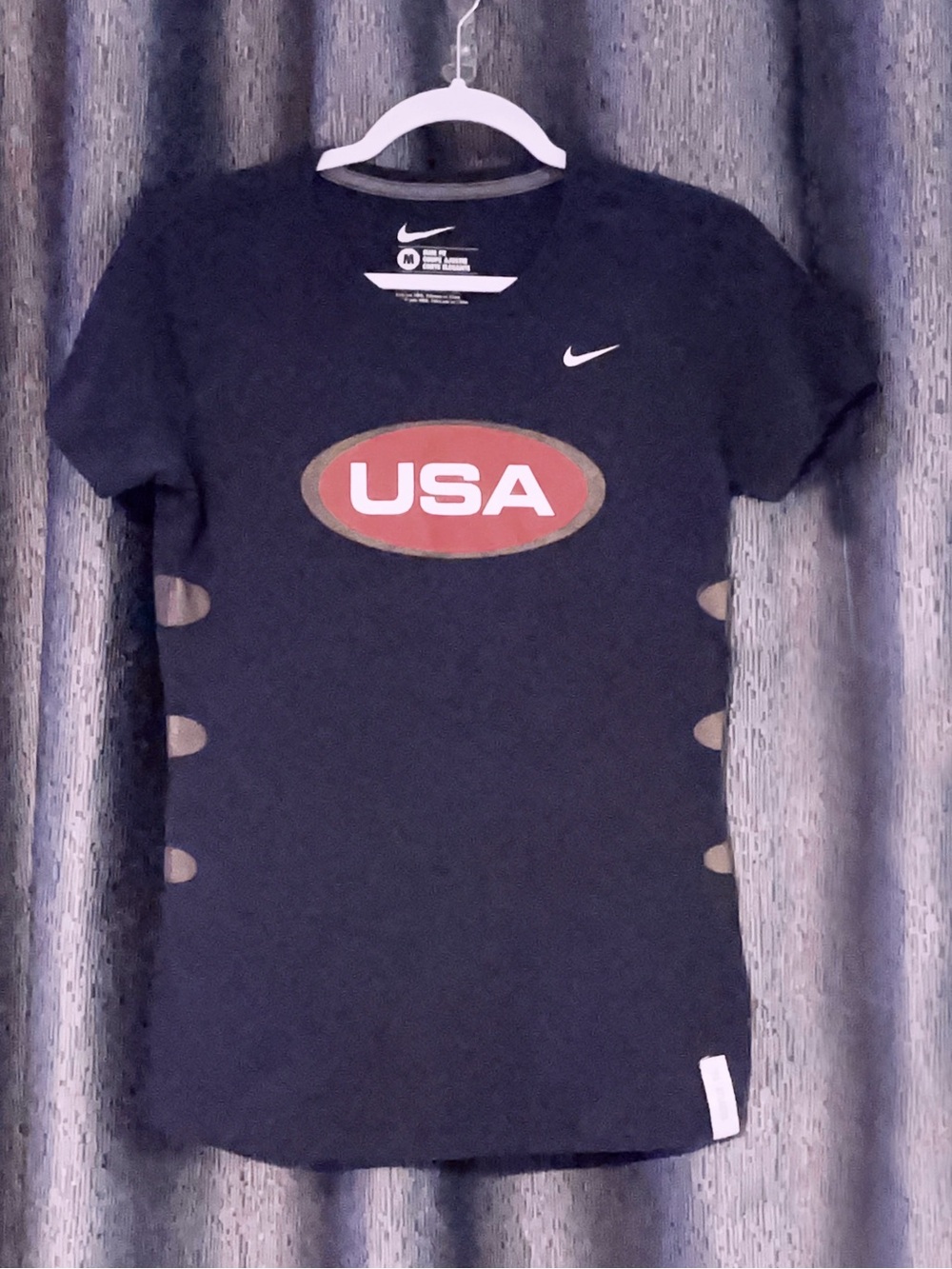 Rate Official 1996 Olympics Tee by Nike - Size Medium - Blue